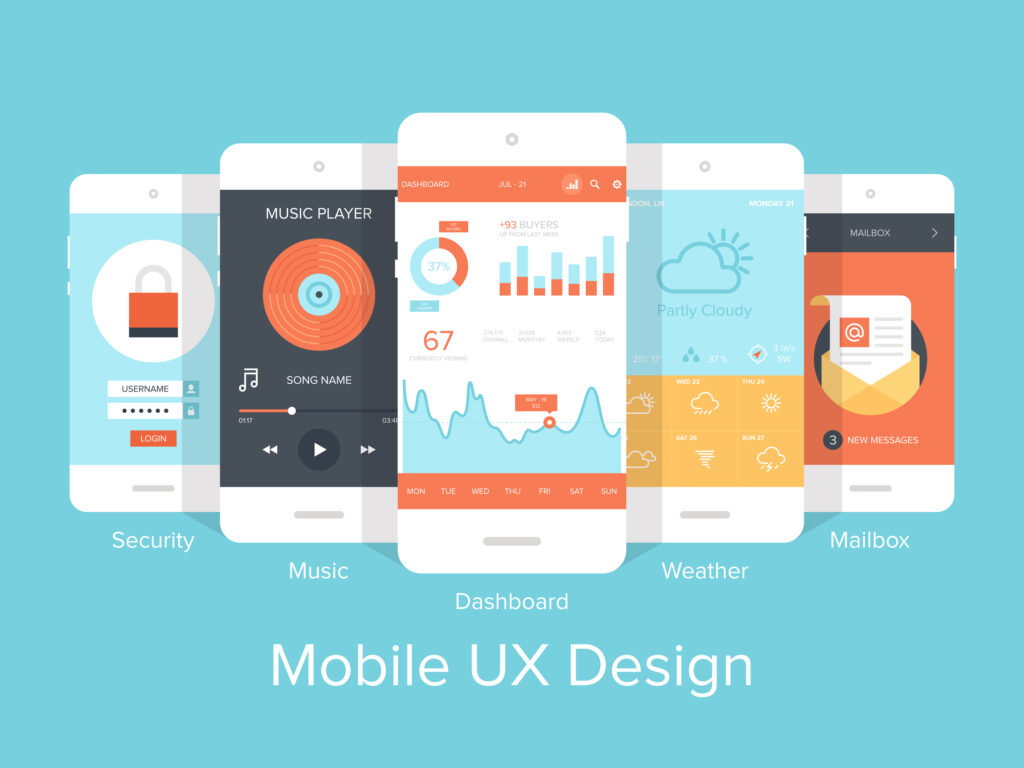 mobile phone interface designs